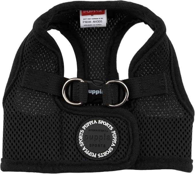 PUPPIA International Puppia Harness Soft B Vest Black XSmall