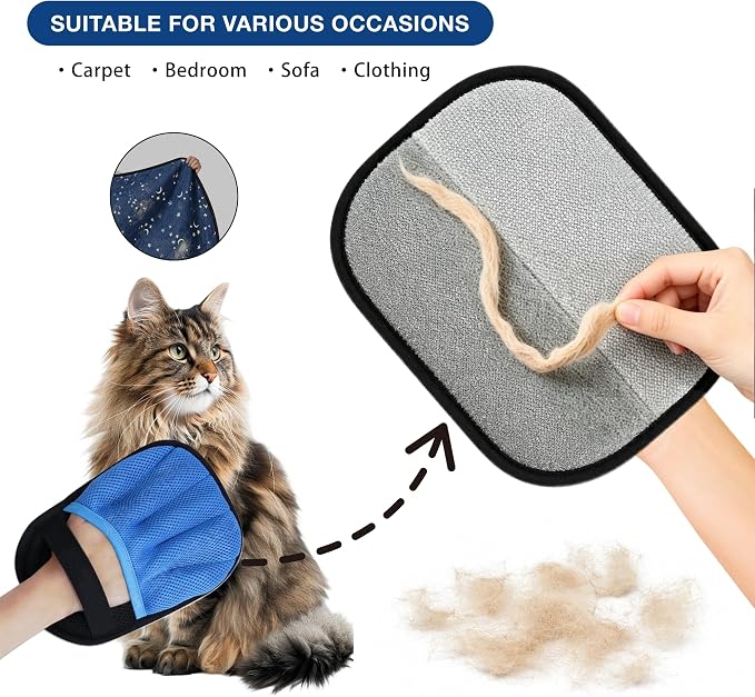 3-in-1 Cat Playpen for Indoor Cats Enclosed with Washable Pad & Glove, Portable Pop Up Dog Playpen, Foldable Pet Tent Crate Delivery Whelping Pen for Kitten, Puppy, Rabbit, Small Animals