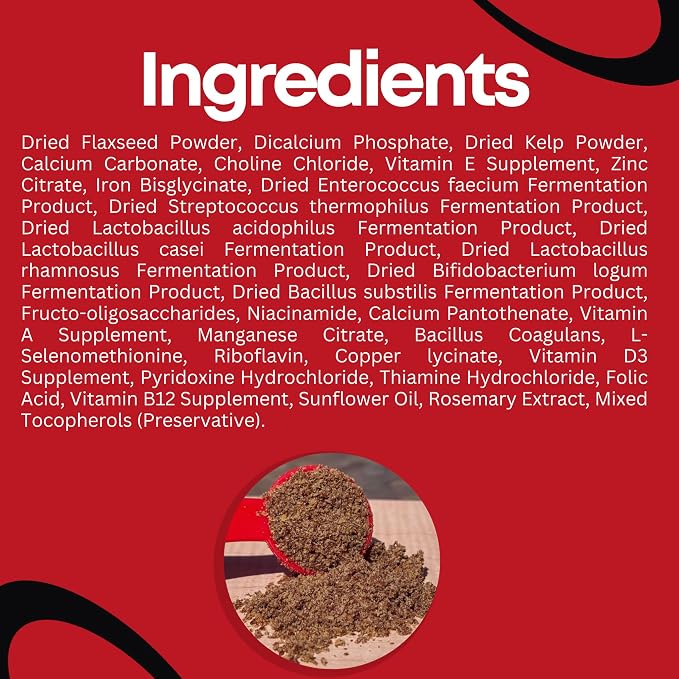Canine Multivitamin Supplement All-in-one - 8 oz Powder for Dogs with Minerals, Vitamins, Prebiotics and Probiotics to Keep Dogs Healthy.