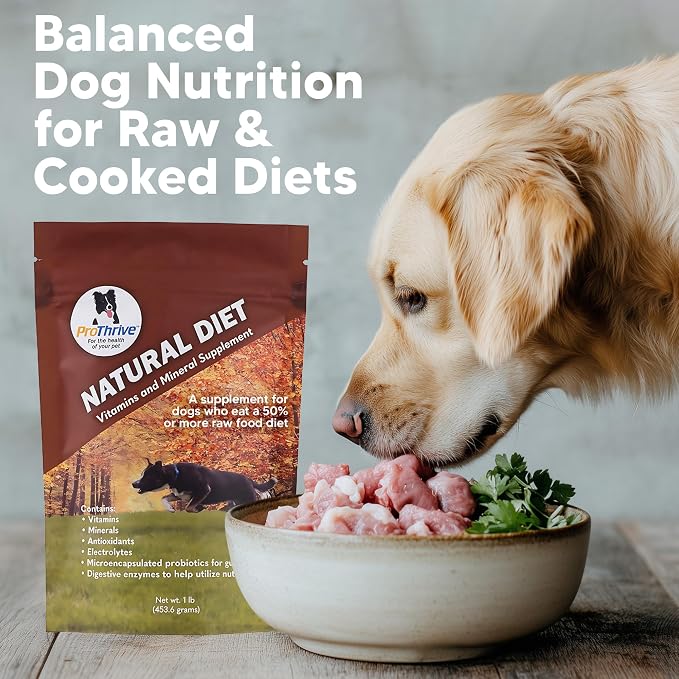 Formulated Canine Natural Diet Vitamins Supplement 1lb