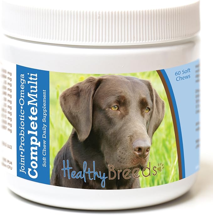 Healthy Breeds Labrador Retriever All In One Multivitamin Soft Chew 60 Count