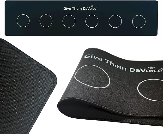 DaVoice Dog Button Mat, 6-Button