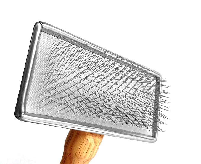 Pet Slicker Brush for Medium Dogs, Medium, Stainless Steel