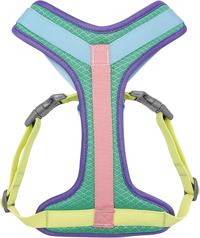 Blueberry Pet Vibrant Mesh Padded Ultra Cool Lightweight Dog Harness Vest in Mint, Extra Large, Neck 24", Chest 29½"~35"