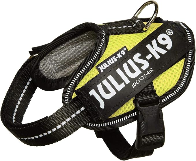 Julius K-9 Harness, Black, One Size