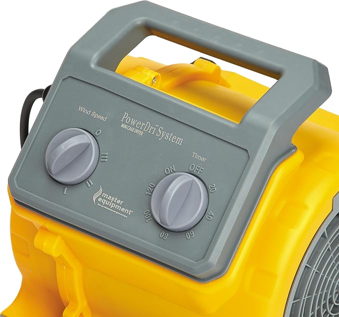 Master Equipment PowerDri System Mini Cage Dryer Yellow