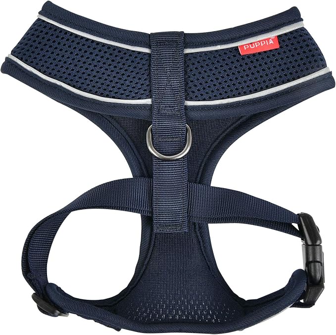 Puppia Soft Harness PRO - Navy - S (PAUA-HA1828-NY-S)