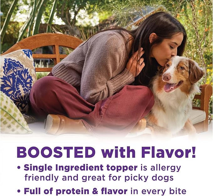Wellness Bowl Boosters Bare Freeze Dried Turkey Dog Food Topper for Small, Medium, and Large Breeds, Grain Free, Natural, 4 oz Bag (Pack of 2)