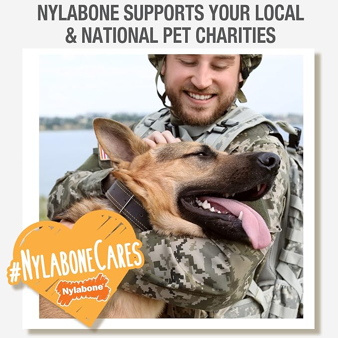 Nylabone Healthy Edibles Natural Puppy Chews Long Lasting Treats for Puppies, Turkey & Sweet Potato Flavor, Small/Regular (8 Count)