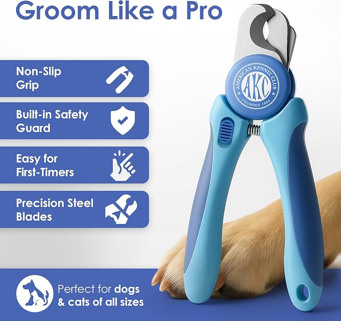 AKC Dog & Cat Nail Clippers & Filer