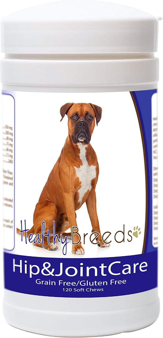 Healthy Breeds Boxer Hip and Joint Care 120 Count