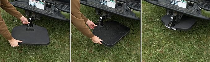Heininger 3062 Portable PET Twistep Dog Hitch Step with Hitch Lock