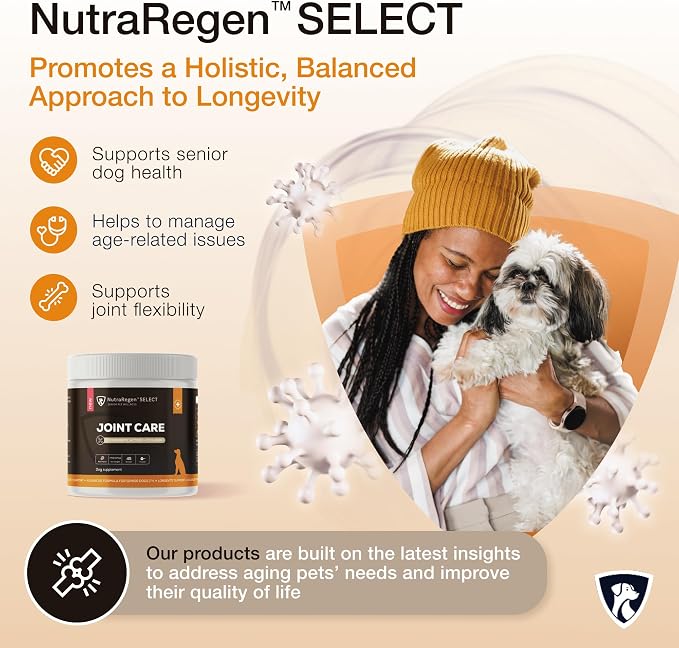 NutraRegen Select Joint & Mobility Supplements for Senior Dogs (7+)