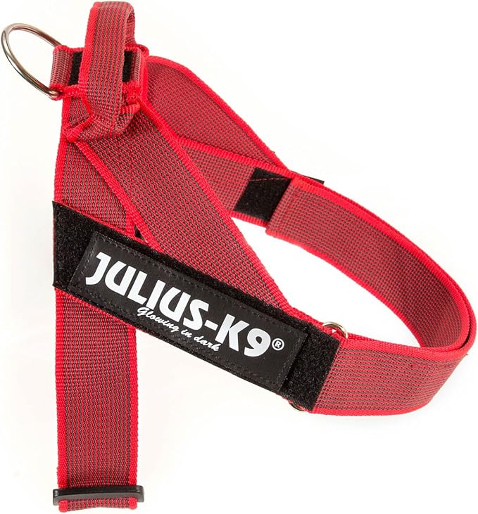 IDC Color & Gray Belt Harness, Size: M/0, Red-Gray