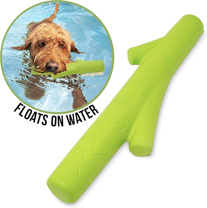 Hyper Pet Fetching Dog Toys - Throwing Stick Dog Toy Made With EVA Foam - Easy To Clean & Floats On Water | Easy to clean design for pool or beach days, buoyant and lightweight for all breeds, keeps pups splashing and retrieving