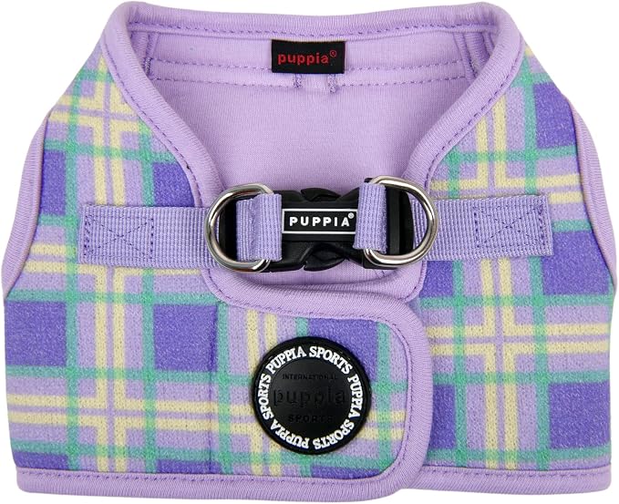 Puppia Spring and Summer Fashion Step-in Vest Dog Harness, Violet_Jaylen, Small