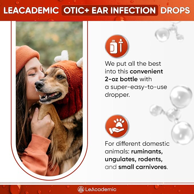 Dog Ear Infection Treatment, OTIC+ with Nano Silver, 2 oz