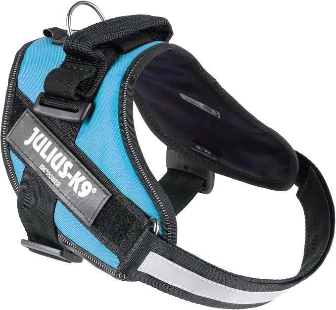 Julius-K9, 16IDC-AM-0, IDC Powerharness, Dog Harness, Size: 0, Aquamarine