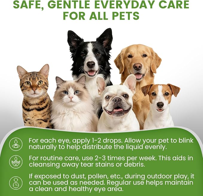 Dog Eye Drops for Allergies & Itching, 4.2 fl oz
