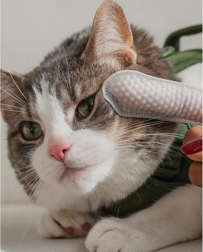 Eyes, Ears & Nose Finger Wipes for Cats, 100ct