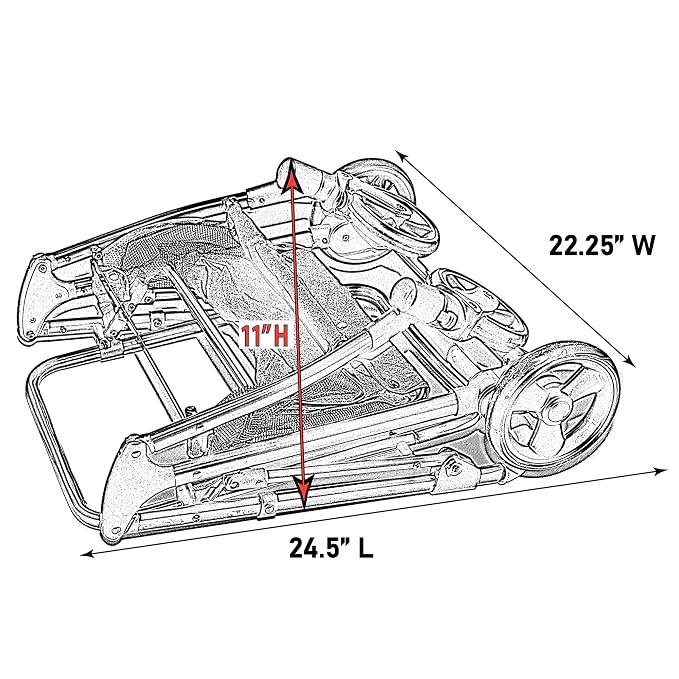 Pet Gear 3-in-1 View 360 Travel System Stroller - Charcoal Jaguar, 4 Wheel