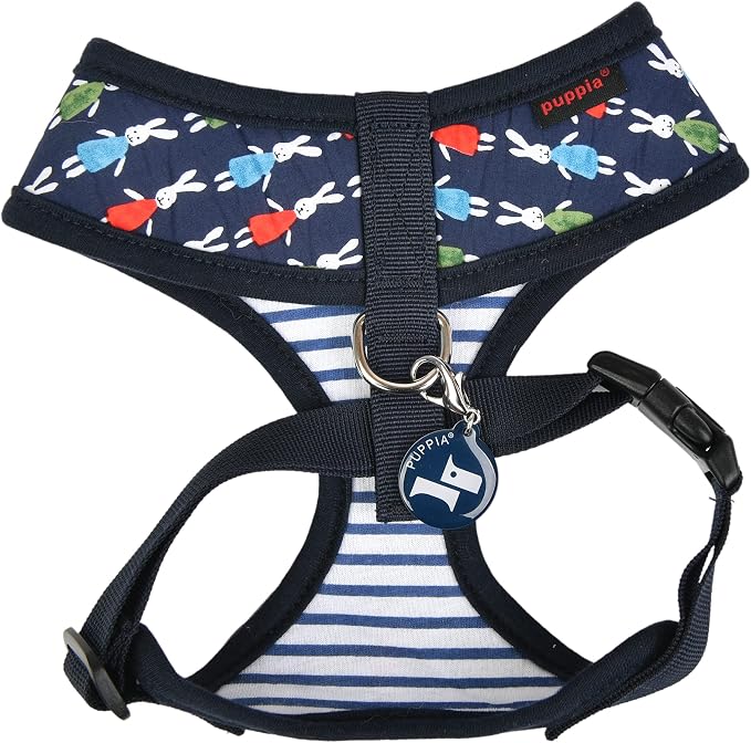 Puppia Mollie Harness A - Navy - M