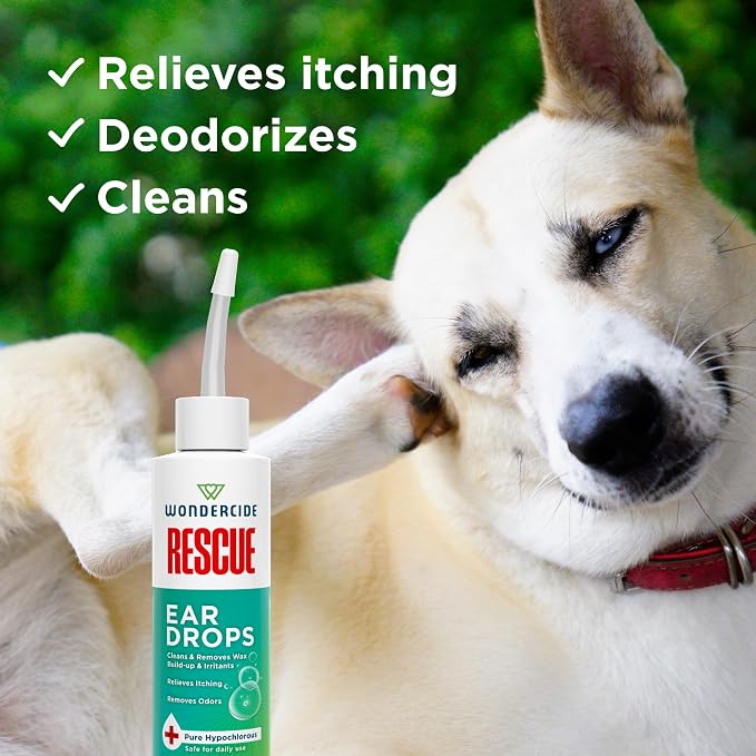 Wondercide Rescue Ear Drops for Pets, 4 oz
