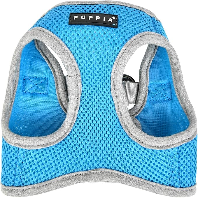 Puppia Soft Vest Harness B II - Sky Blue - M