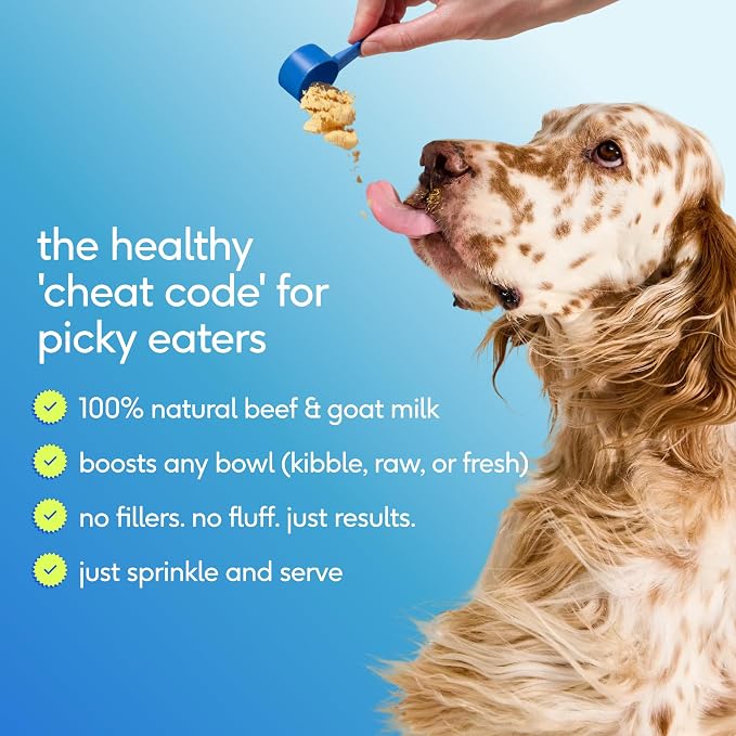 Native Pet The Daily Dog Vitamins & Supplements - 11-in-1 Multivitamin Powder for Dogs - Supports Whole Body Health, Digestion, Mobility & Immunity with Collagen, Glucosamine & Probiotics – 60 Scoops
