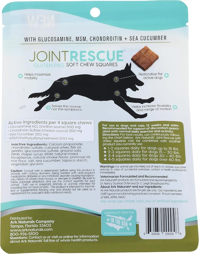 Ark Naturals Sea Mobility Lamb Jerky Sticks 9 Oz