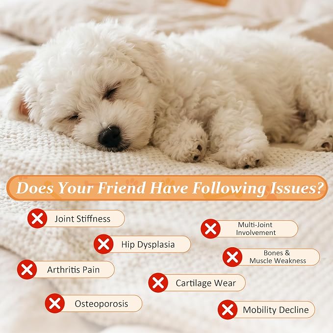 Joint Supplement for Dogs, Supports Dog Joint Pain Relief and Mobility