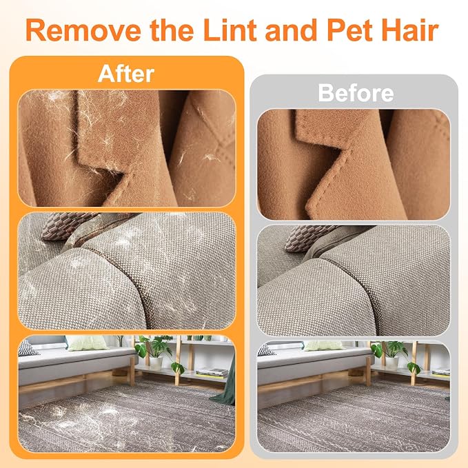 Pet Hair Removal Glove for Cats & Dogs 2PCS, 2-Pack