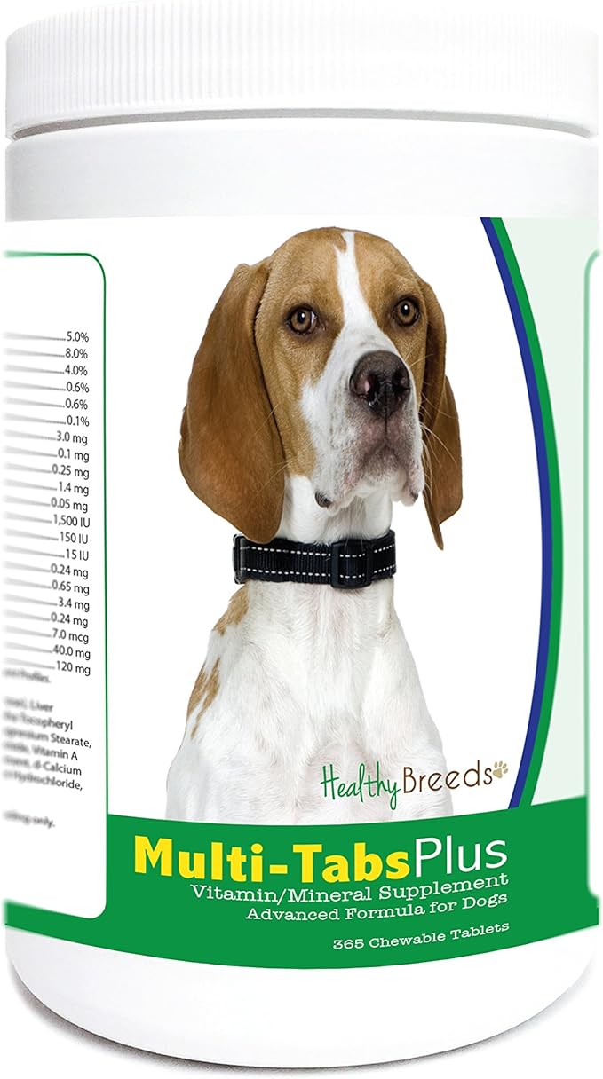 Healthy Breeds English Pointer Multi-Tabs Plus Chewable Tablets 365 Count