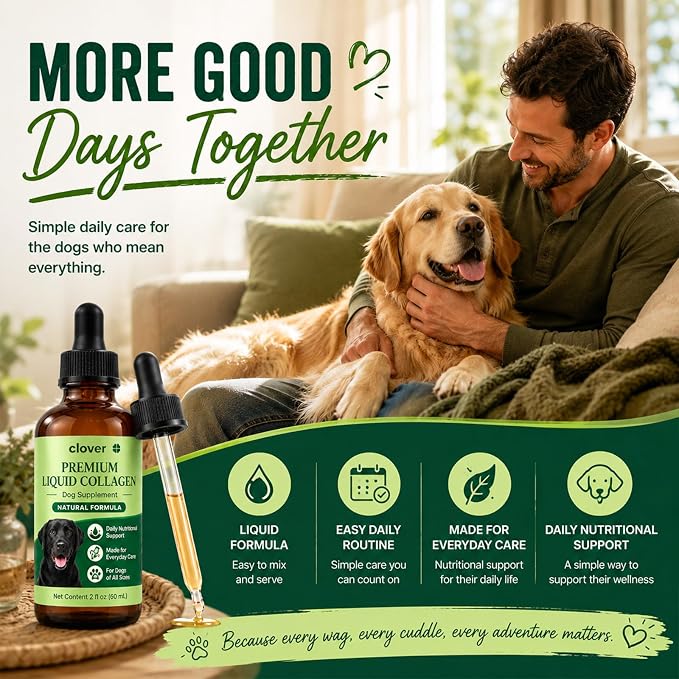 for Dogs, Hip & Joint, Skin & Coat Liquid Drops, 2 oz