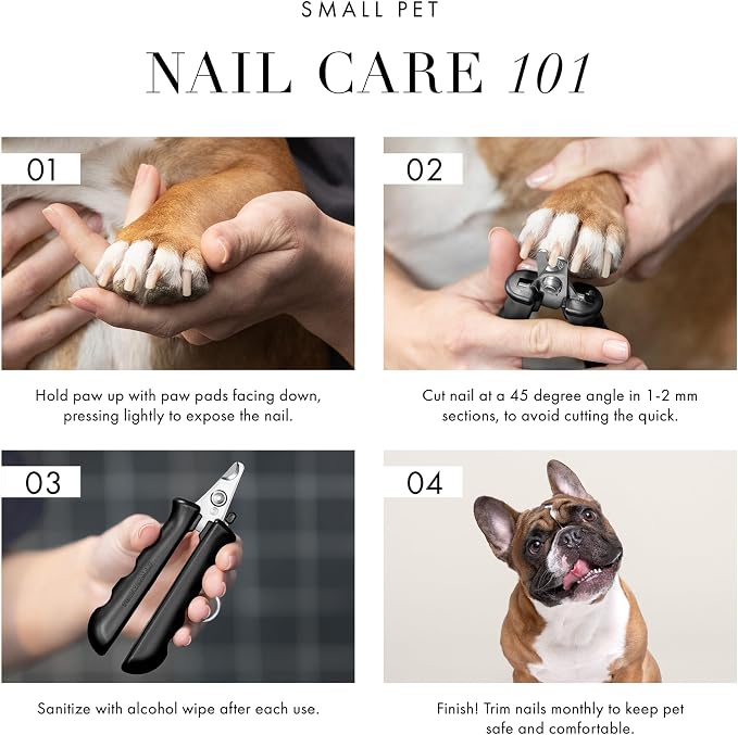 Tweezerman Small Dog & Cat Nail Clippers, Ergonomic