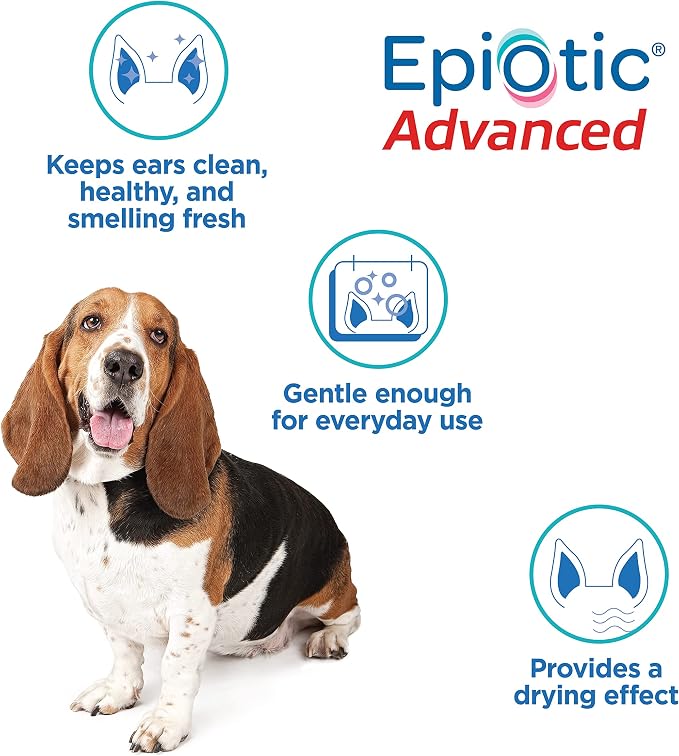 Virbac Epiotic Advanced Ear Cleanser, 4 oz (Pack of 12)