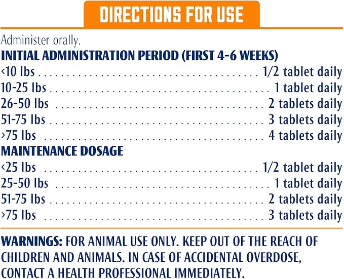 ProSense Advanced Strength for Dogs Glucosamine Chew Tablets 120 ct (Pack of 2)