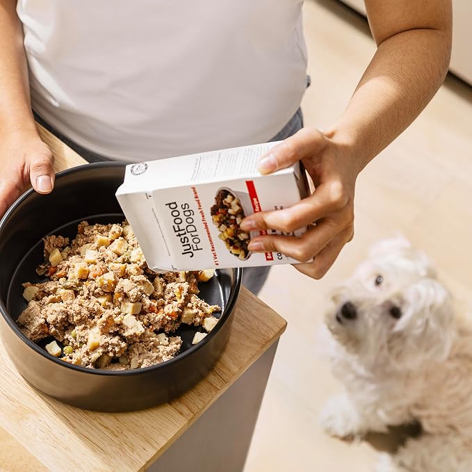 JustFoodForDogs Pantry Fresh Wet Dog Food - Chicken & White Rice, 12.5oz (Pack of 24)
