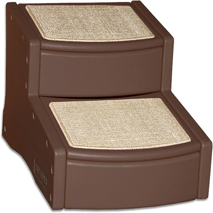Pet Gear Easy Step III Pet Stairs, 3 Step for Cats/Dogs, Removable Washable Carpet Treads, for Pets Up to 150lbs, No Tools Required, Available in 6 Colors