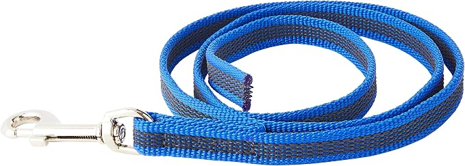 Color & Gray Super-Grip Leash Without Handle, 14 mm x 1 m, Blue-Gray