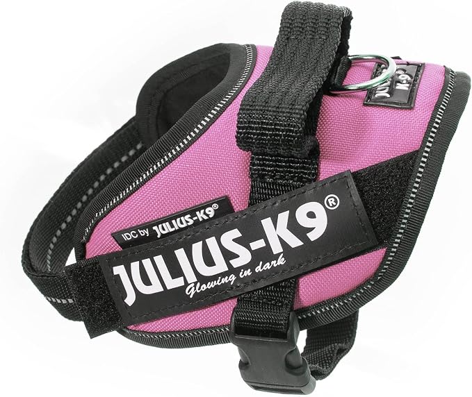 Julius-K9, 16IDC-PN-M, IDC Powerharness, Dog Harness, Size: Mini, Pink