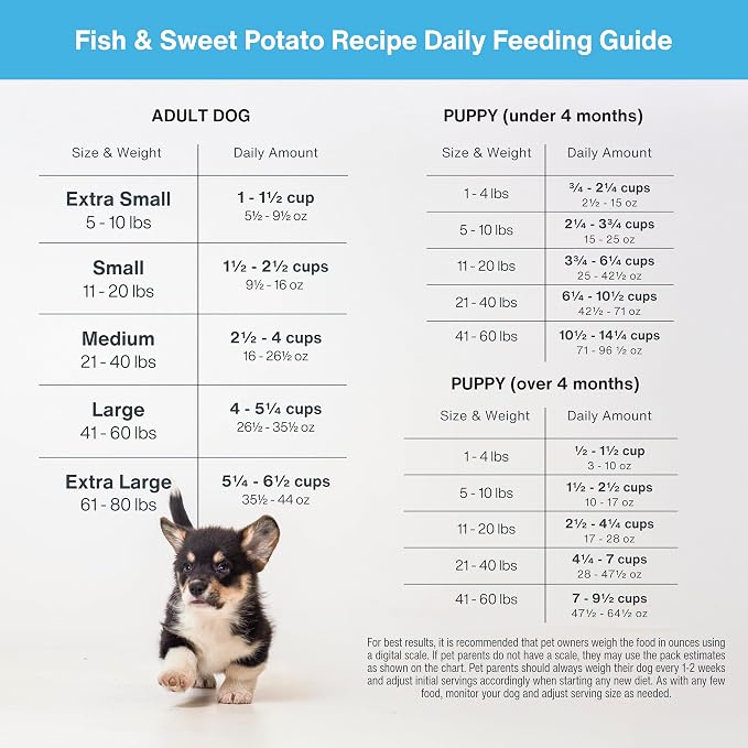 JustFoodForDogs Nutrient Blend Supplement - Fish & Sweet Potato, 4.55oz
