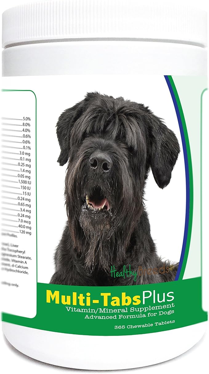 Healthy Breeds Black Russian Terrier Multi-Tabs Plus Chewable Tablets 365 Count