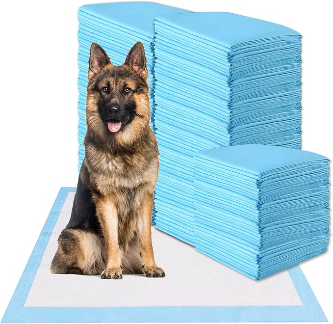 Pee Pads for Dogs, Multi-Sized 5-Layer Leak-Proof Puppy Pads Pet Training Pads for Dogs and Cats, 30*30inches 150 Count Disposable Strong Absorption Pads for Doggie Kittens Rabbits