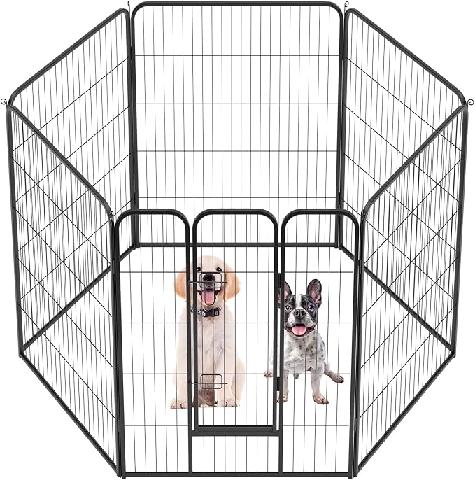 FDW Dog Playpen Kennel, 40in 6 Panels