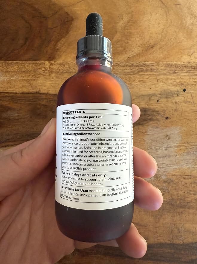 kril™ Antarctic Krill Oil Liquid Supplement for Dogs & Cats