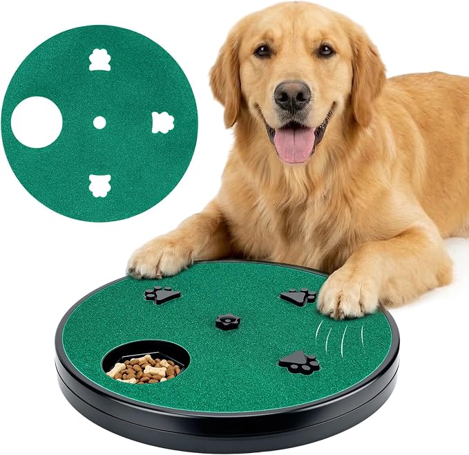 Mcbazel Dog Nail Scratch Board, 13in, with Treat Box