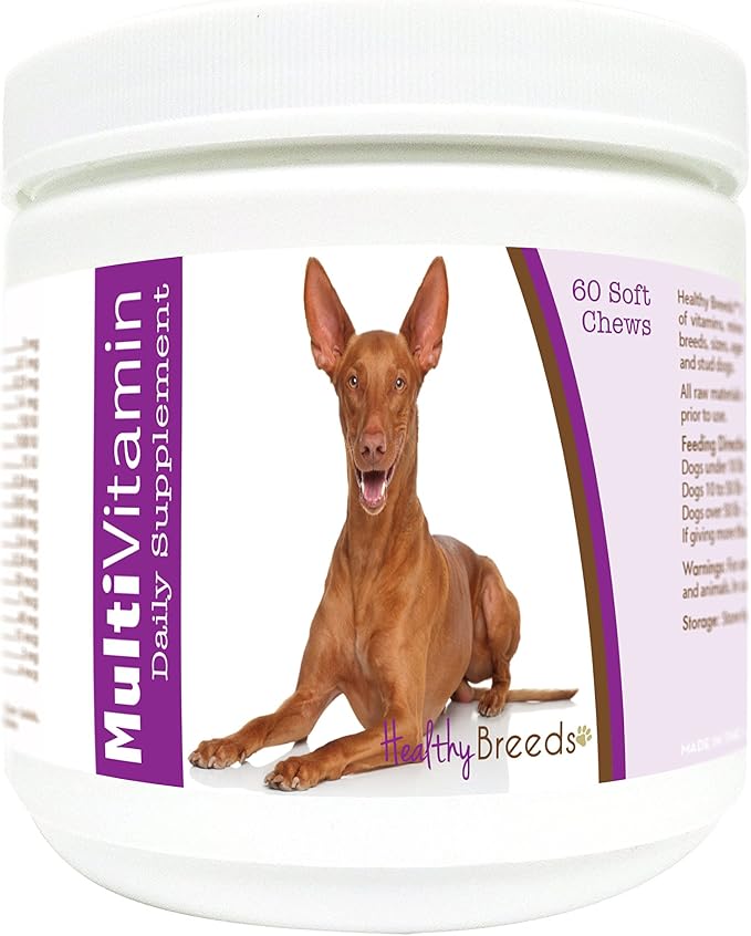 Healthy Breeds Pharaoh Hound Multi-Vitamin Soft Chews 60 Count (1127-phar-001)