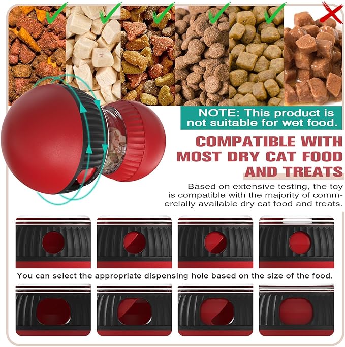Interactive Puzzle Dog Toy Ball Design Leaking Food Slow Feeder Feeding Toy for Mental
