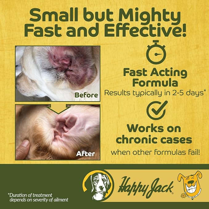 HAPPY JACK Ear Canker Powder, 0.5 oz